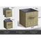 Sorbus 11" Gray Woven Foldable Storage Cubes, 4ct.